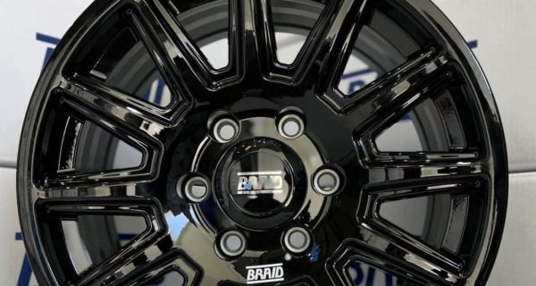 BPC-01 BLACK SHINY – LC300 6 x 5.5 (17INCH) – BRAID