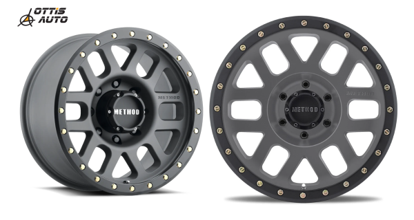 309 Grid Titanium – Matte Black Lip – LC200 5 x 150 (17INCH), TUNDRA 5 x 150 (17INCH)