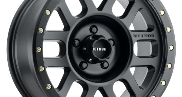MR309 Matte Black – GMC 6 x 5.5 (17 INCH)