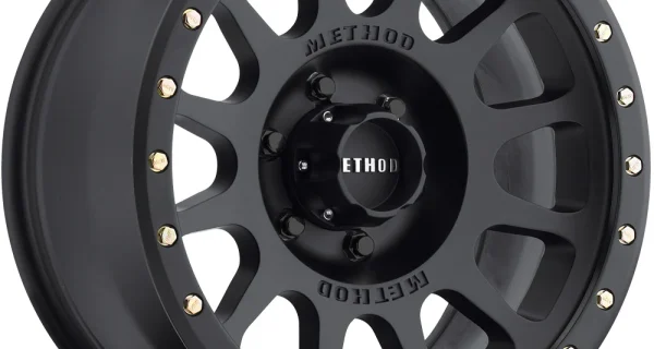 MR305 Matte Black – JEEP 5 x 5 (17INCH)