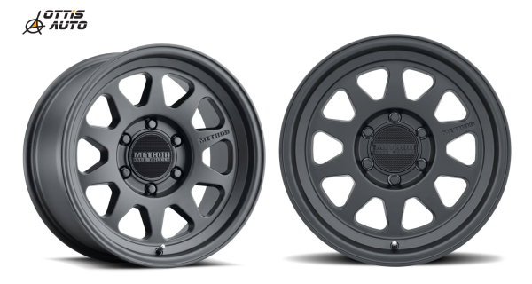 MR316 Matte Black – GMC 6 x 5.5 (17 INCH)