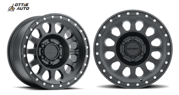 MR315 Matte Black – GMC 6 x 5.5 (17 INCH)