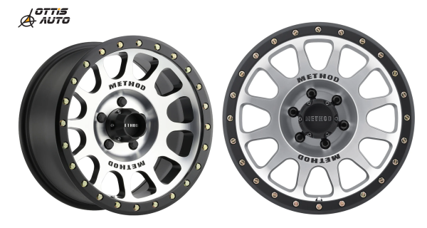 MR305 Machined/Black Street Loc – JEEP 5 x 5 (17INCH)