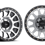 MR305 Machined/black Street - FORD 6 x 135 (17INCH)