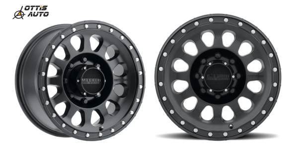 MR315 Matte Black – GMC 8 x 6.5 (17INCH)