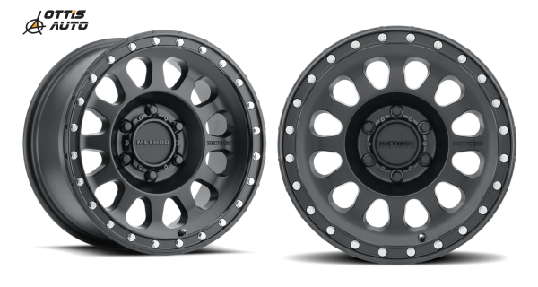 MR315 Matte Black – GMC 6 x 5.5 (18INCH), LC300 6 x 5.5 (18INCH)