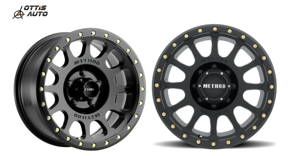 MR305 NV Matte Black – GMC 6 x 5.5 (18INCH), LC300 6 x 5.5 (18INCH)