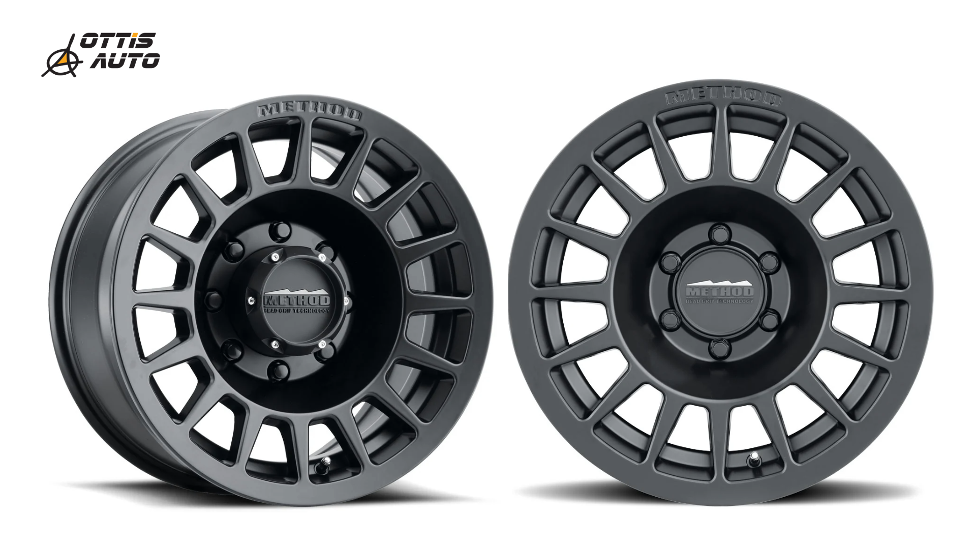 MR707 Matte Black - LC300 6 x 5.5 (17INCH)