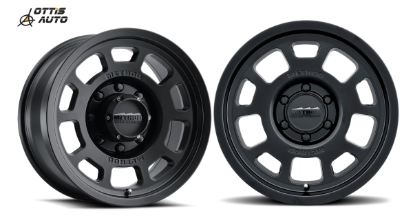MR705 Matte Black – GMC 6 x 5.5 (17 INCH)