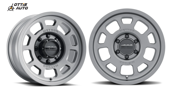 MR704 Matte Titanium – GMC 6 x 5.5 (17 INCH)