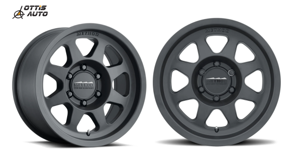 MR701 Matte Black – GMC 6 x 5.5 (17 INCH)