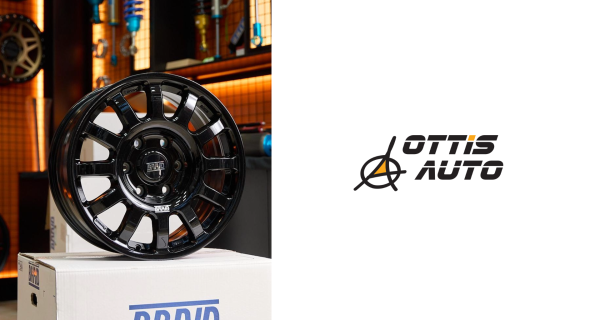 DAKKAR BLACK SHINY – LC300 6 x 5.5 (17INCH) – BRAID