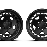 TURBOMAC 17X8.5 -Offset 5x127 71.5-ASPHALT BLACK