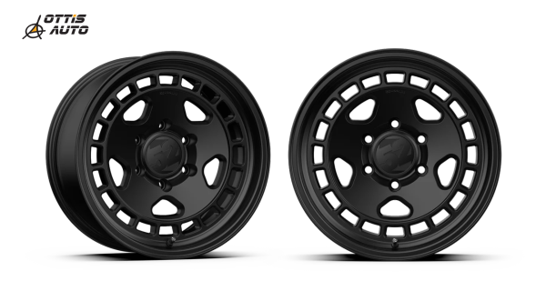 TURBOMAC 17X8.5 -Offset 5×127 71.5-ASPHALT BLACK
