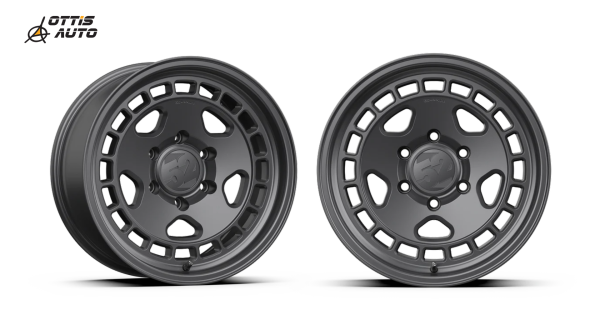 TURBOMAC 17X8.5 0offset  5X127 71.5- CARBON GREY