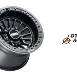 DELTA 11 4X136.5 15X10 SATIN BLACK - REAR WHEEL (2PCS)