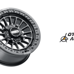 DELTA 11 4X136.5 15X7 SATIN BLACK - FRONT WHEEL (2PCS)
