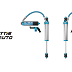 PATROL Y61 97+ FRONT  2.5 DIA. SHOCK, REMOTE 2.5 W/FIN RES FOR 0-2.0" LIFTS(PAIR)