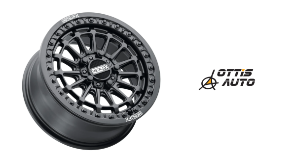 Delta R Beadlock 15×7 5×114.3 BC 66.1 CB +38 Offset 5.4 BS Satin Black – FRONT WHEEL (2PCS)