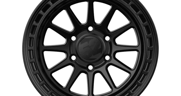 RANGE 17X8.5 Omm Offset 6X139 106MM ASPHALT BLACK